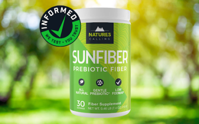 Nature’s Calling Sunfiber is now Informed Choice certified